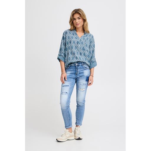 Sorbet Alexa Bluse, Rain Washed, M