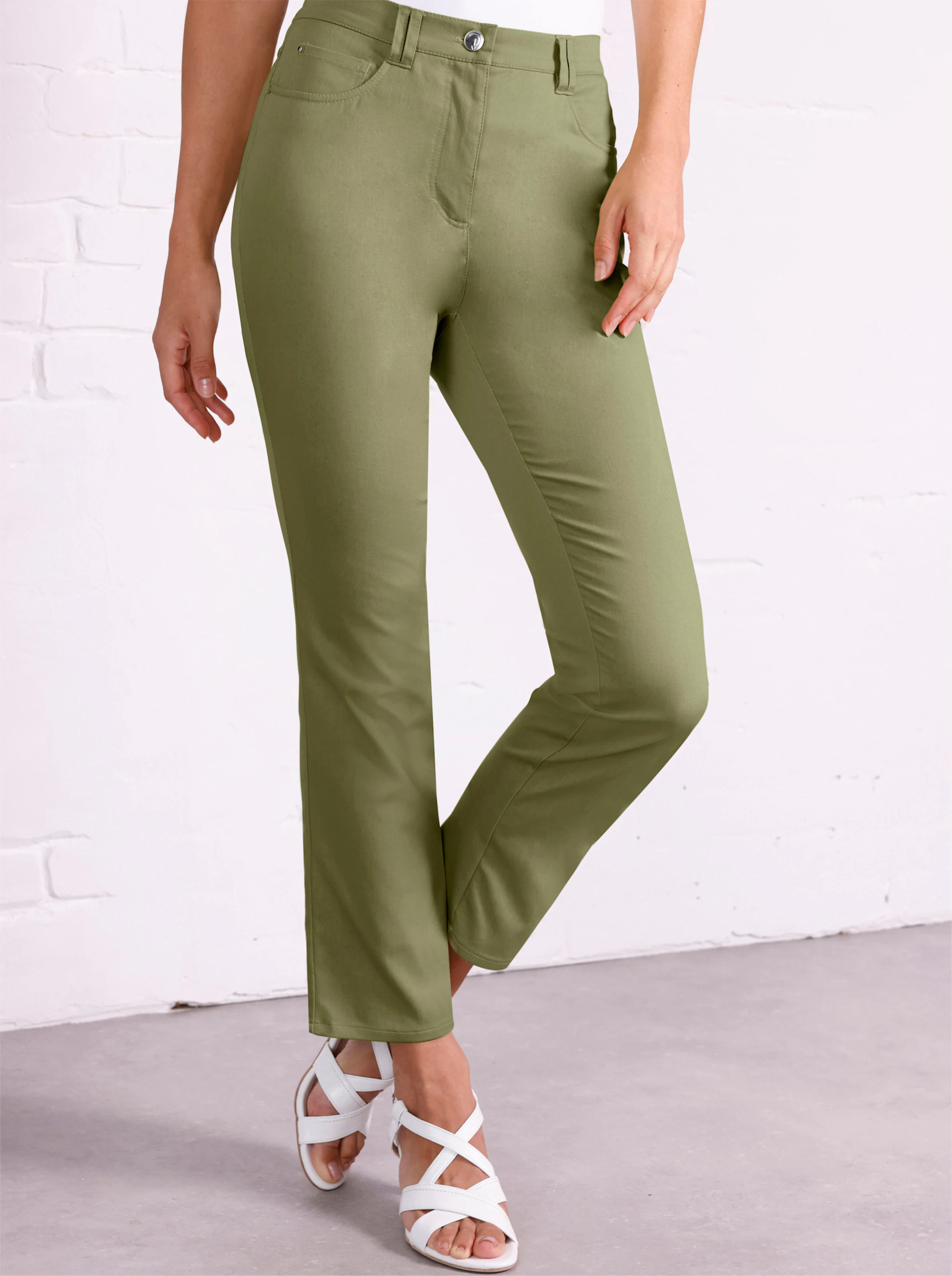 CREATION L PREMIUM Edel-Jeans in schilf