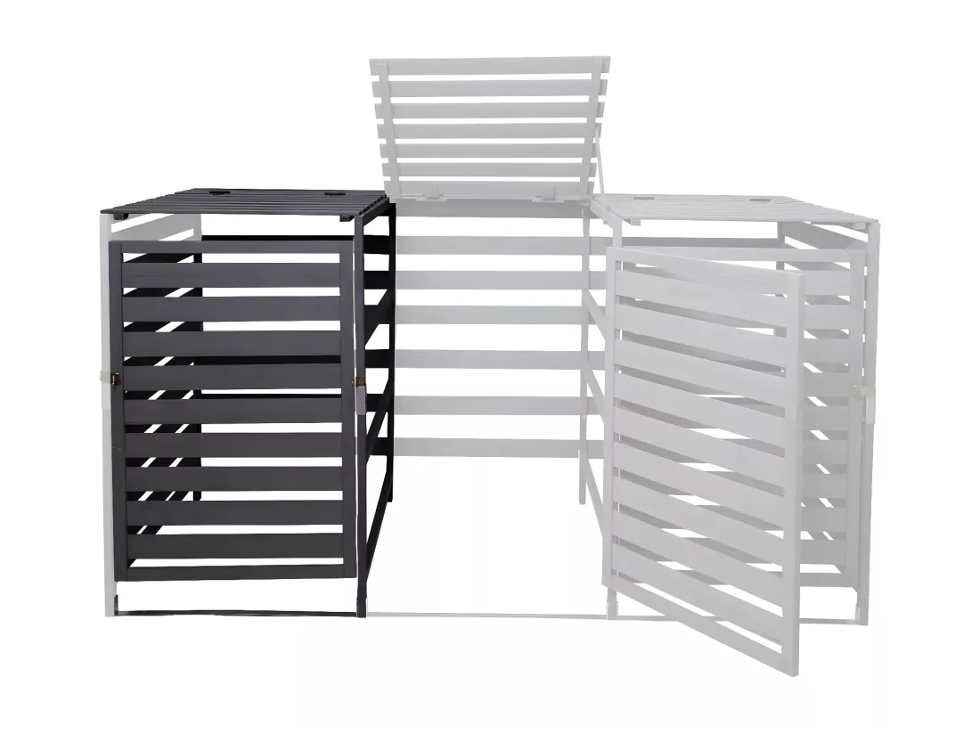 Extension pour cache-poubelle MCW-H62, anthracite