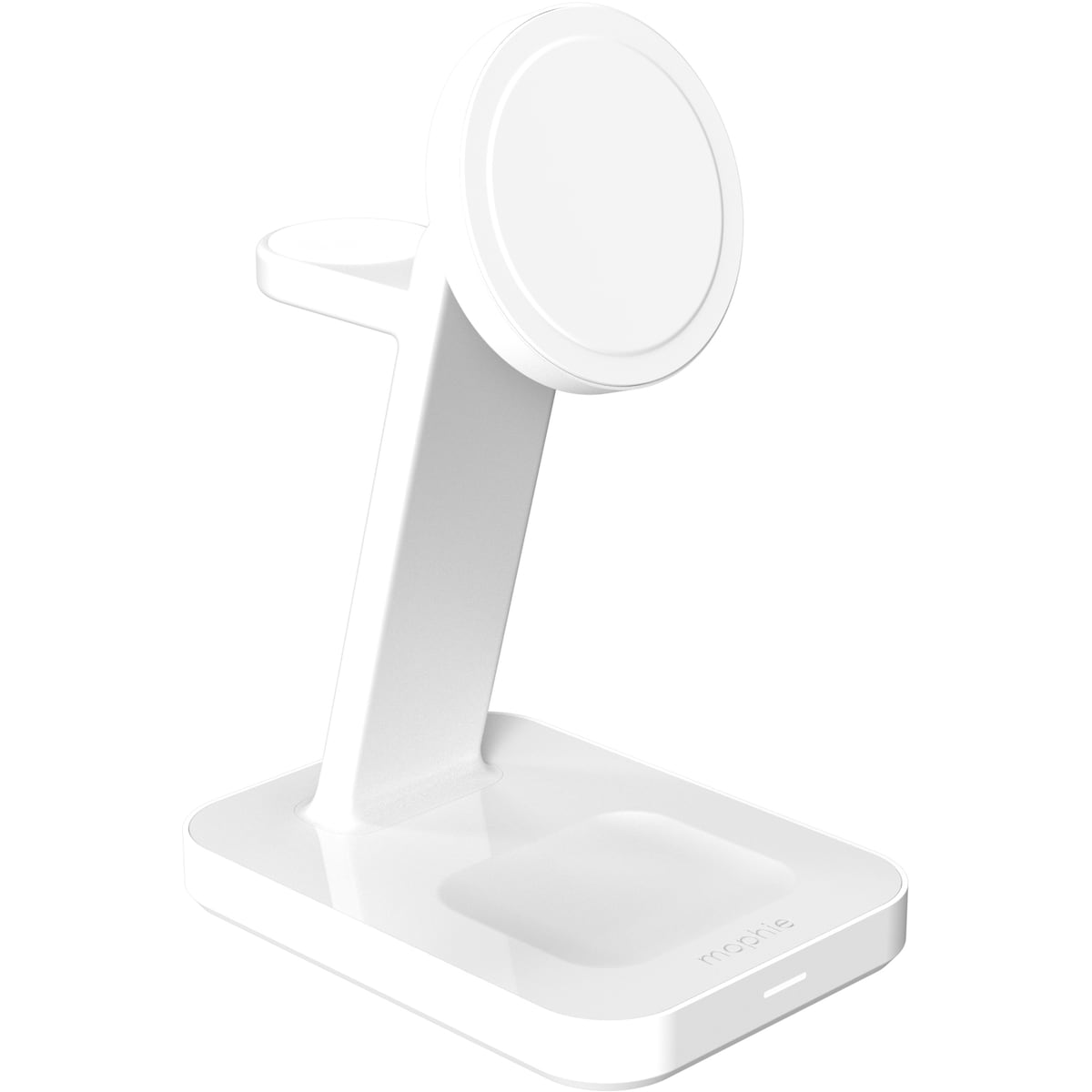 Mophie Snap Plus 3-i-1 Qi2 trådløs lader (hvit)