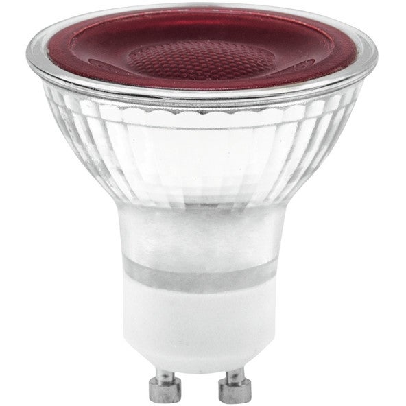 Omnilux GU-10 230V LED SMD 7W Par-16 lamp rood