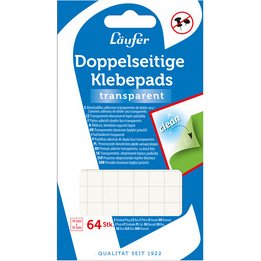 Pastille adhésive, repositionnable, transparent