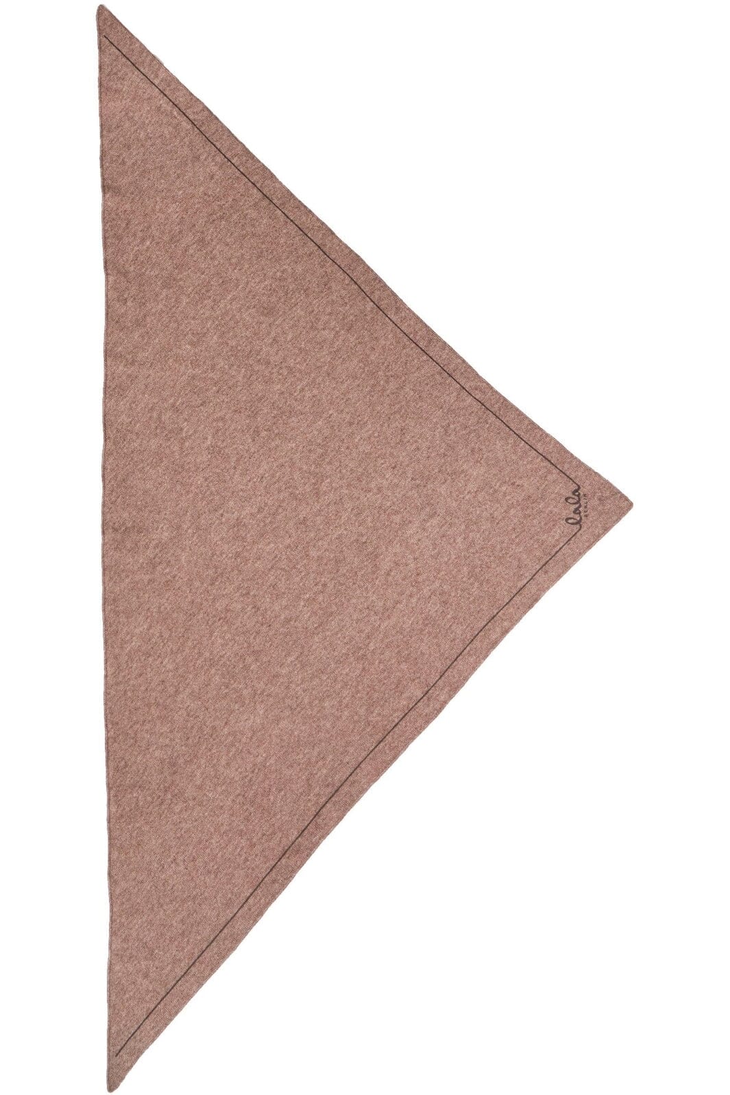 Lala Berlin Triangle Solid Logo M stradivari dark brown melange