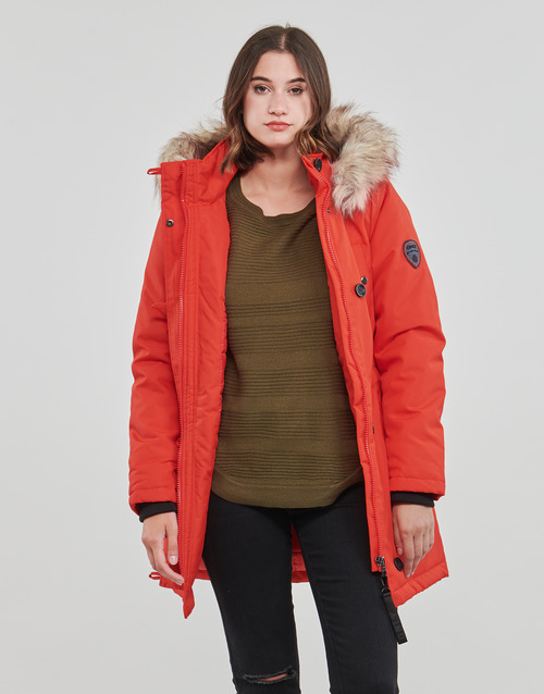 Only - ONLIRIS FUR WINTER PARKA CC OTW - Rouge