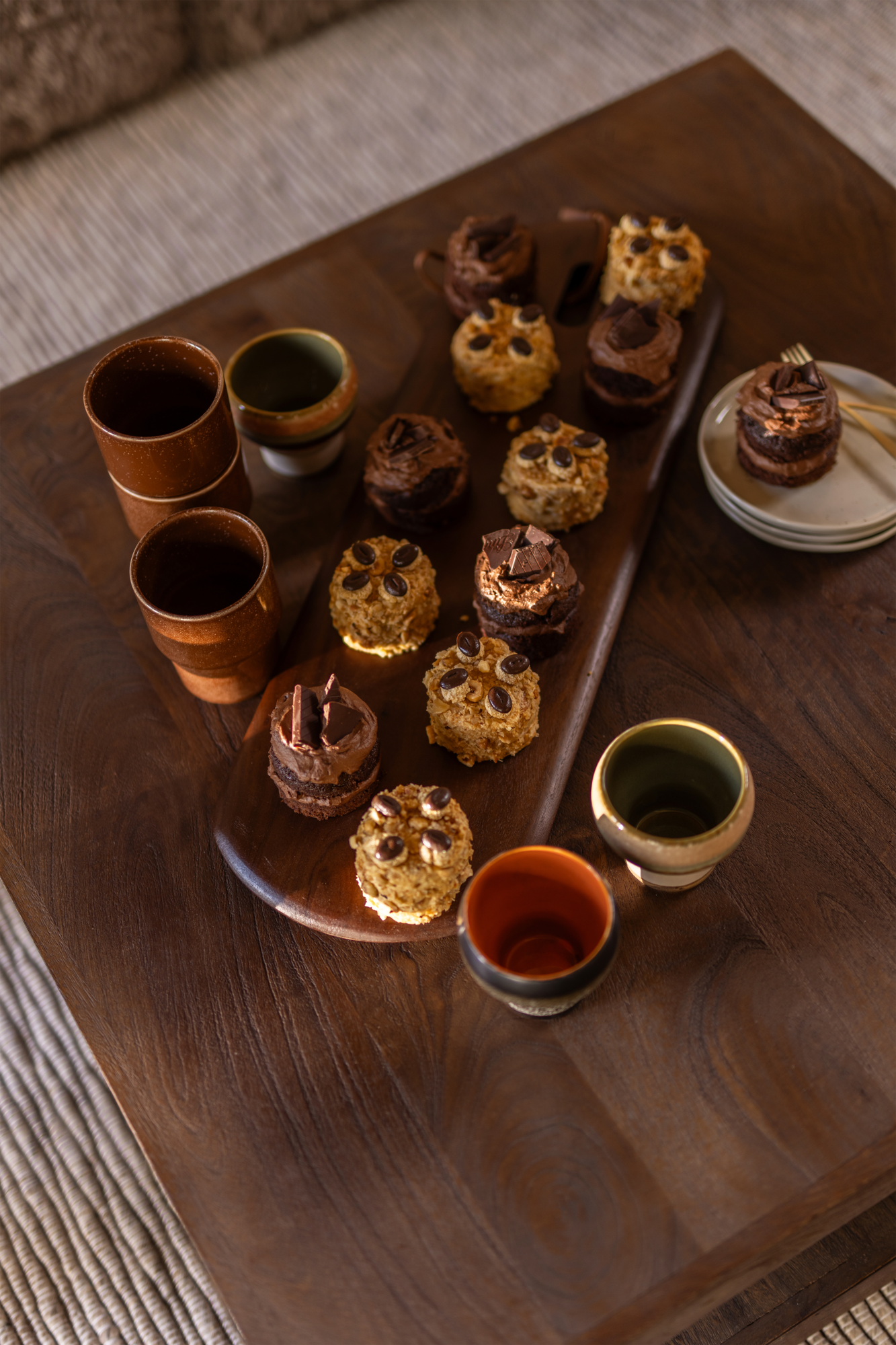 Mok Noor L cacao - set van 4
