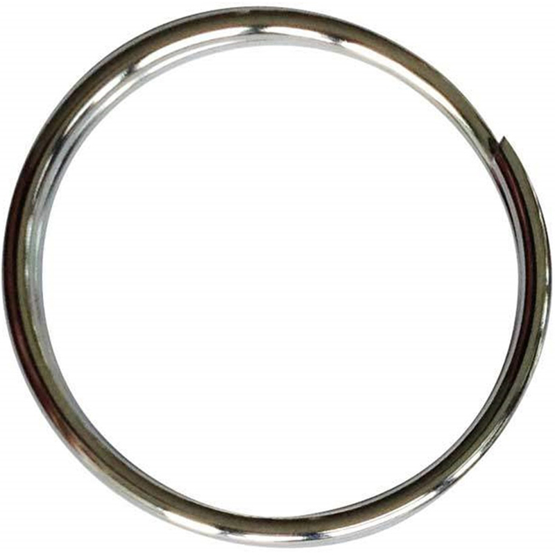 Rieffel Schlüsselringe 8050 FS, 35 mm, 100 Stück, silber