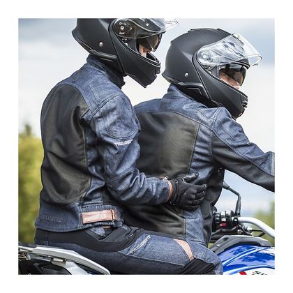 Blouson Trilobite AIRTECH LADIES - Bleu / Noir