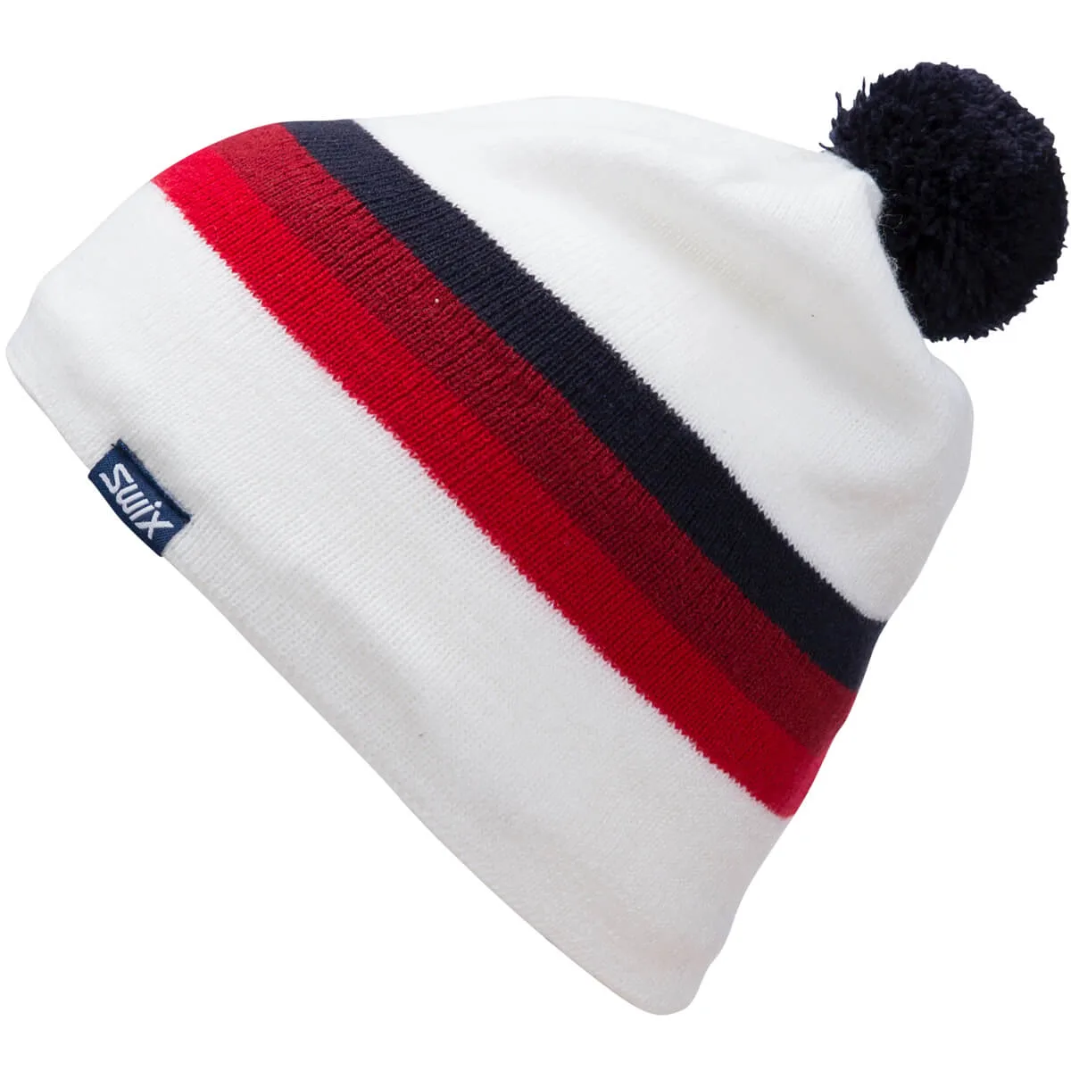 Swix Marka Beanie Jr Snow White/Red