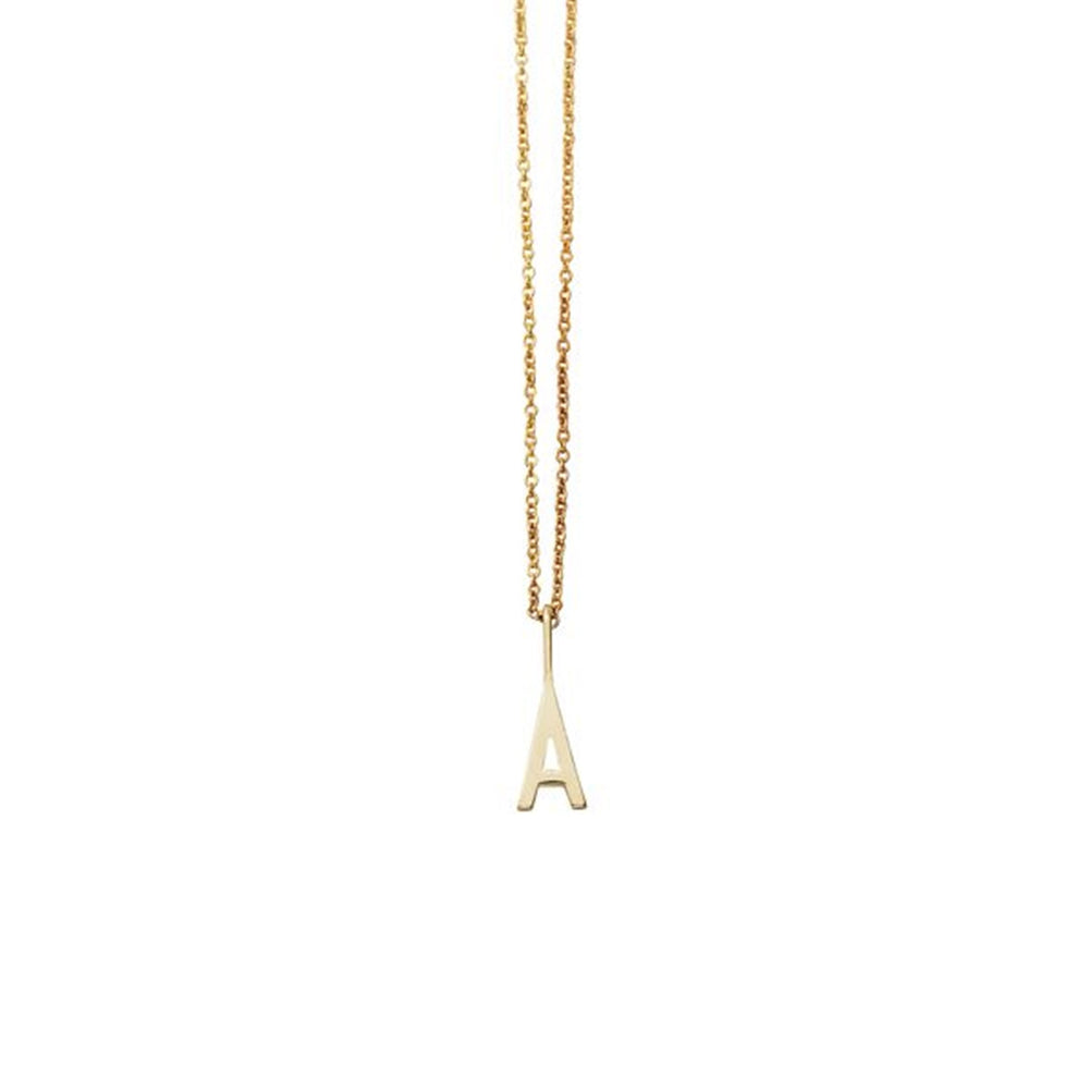 Køb Design Letters Kæde GOLD Plated 40 cm