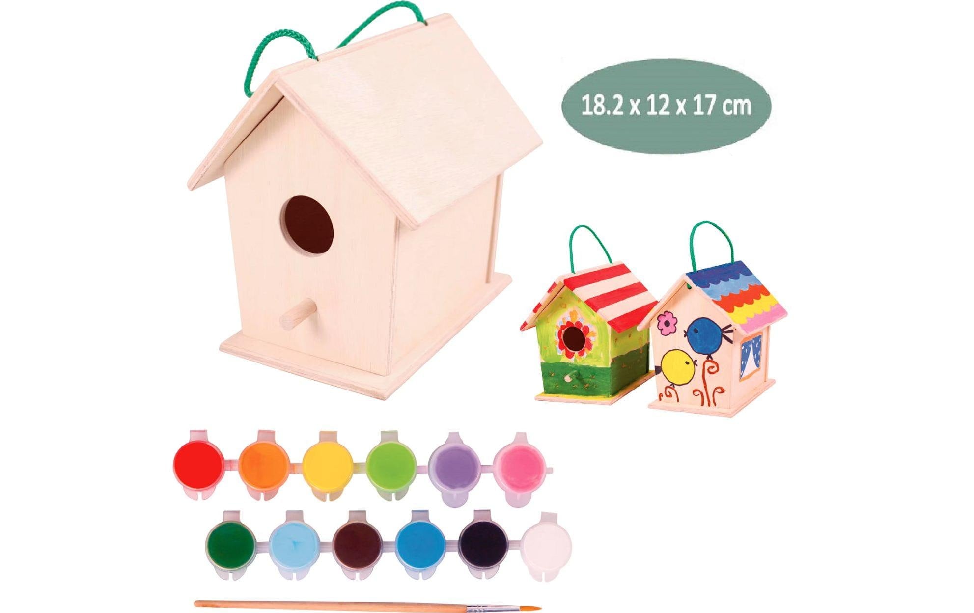 Spielba Lernspielzeug »Vogelhaus zum Bemalen«