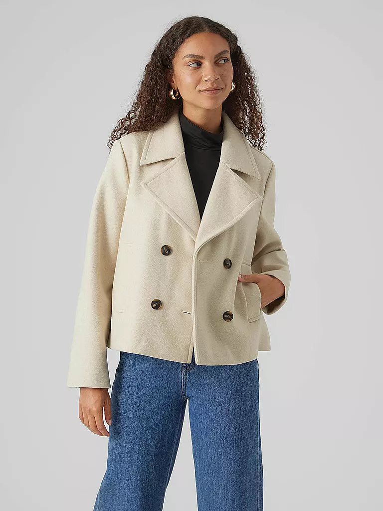 VERO MODA Jacke VMVINCEMIA beige