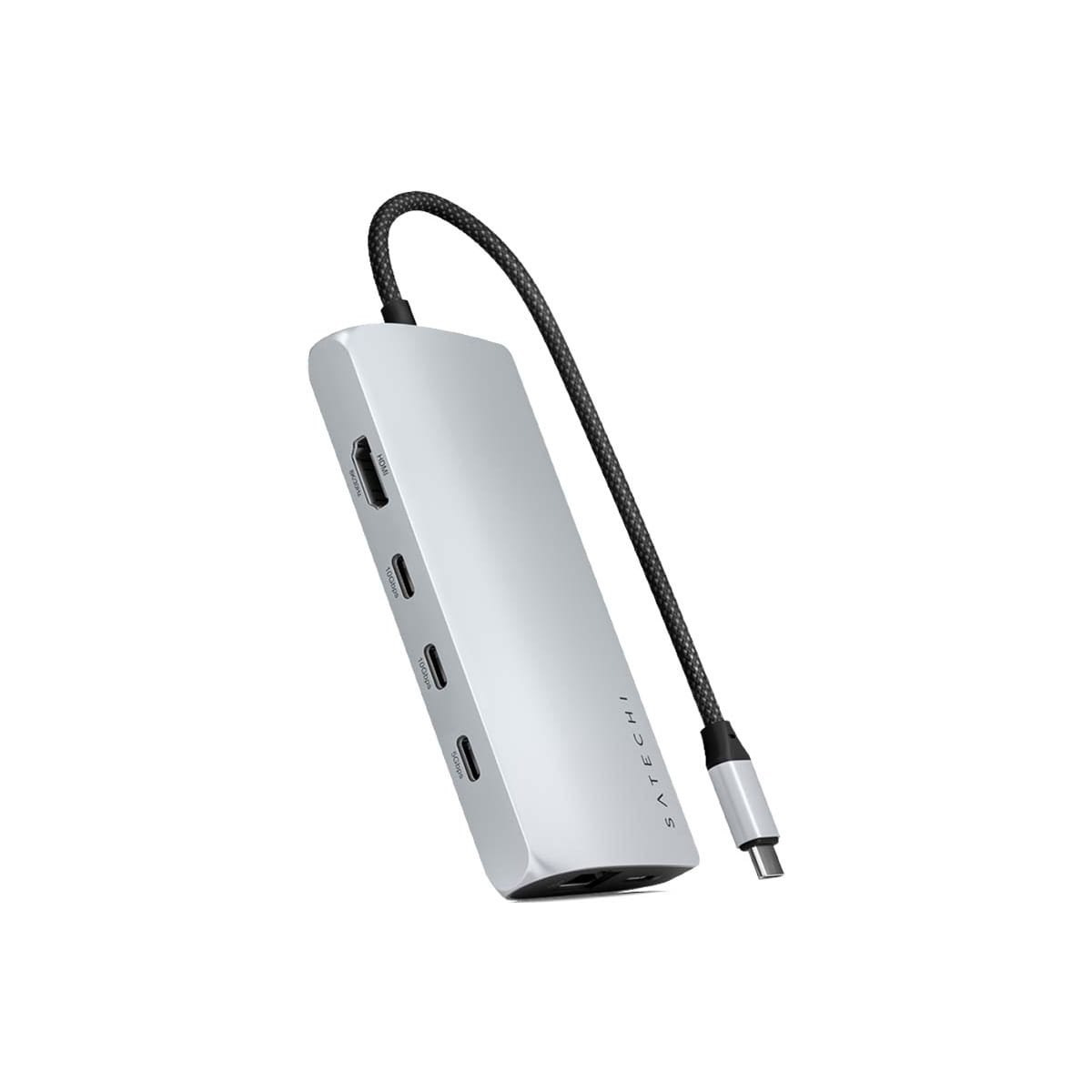 Satechi USB-C 8K Ethernet V3 Multiport USB hub (Silver)
