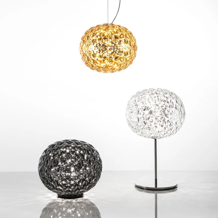 Kartell - Planet LED Pendelleuchte, gelb
