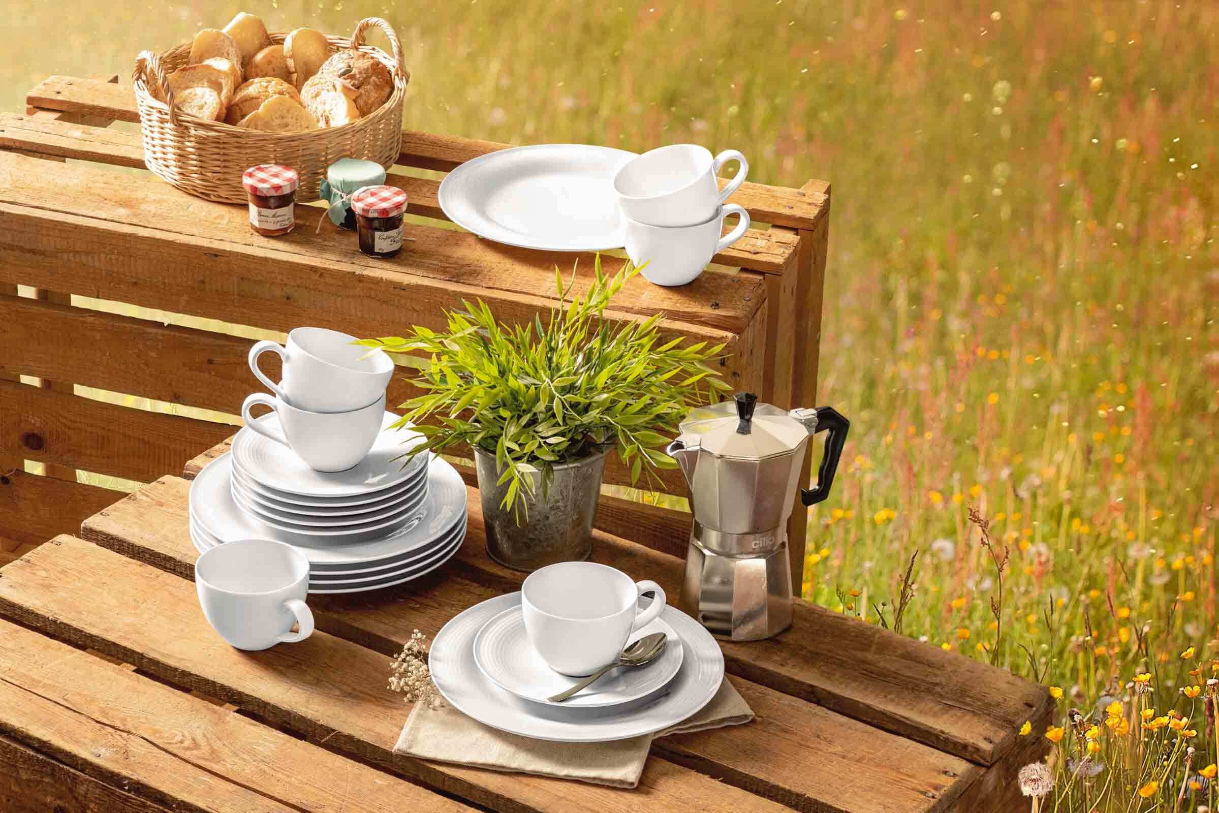 Seltmann Weiden Kaffeeservice Beat 18er Set