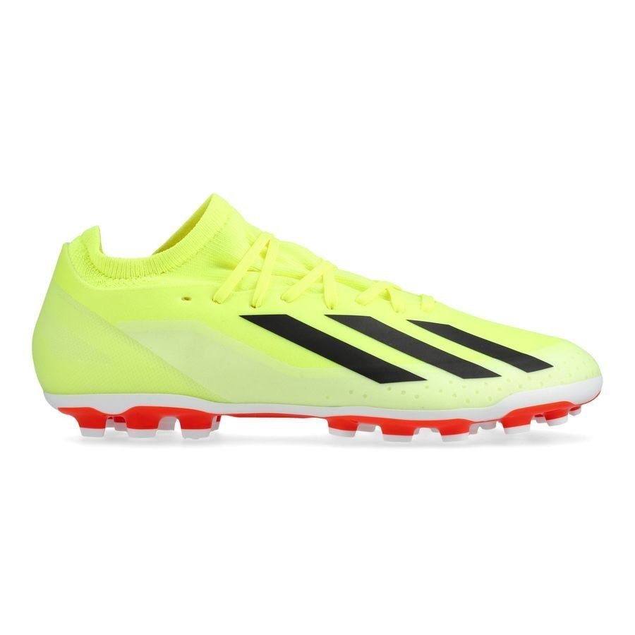 adidas X Crazyfast League 2G/3G AG Solar Energy - Jaune/Noir/Blanc