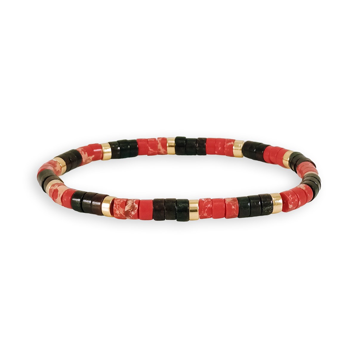 Bracelet en pierres naturelles reconstituées