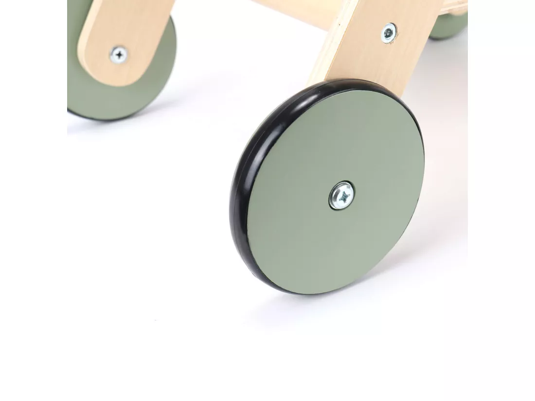Jeu Chariot pour Enfants Bakly À partir de 3 ans Bois Multicolore 53x43x29