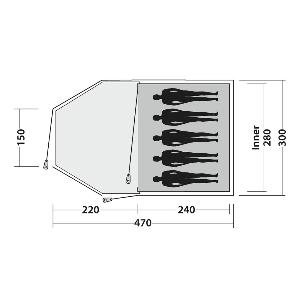 EasyCamp -  Kuppelzelt Eclipse 500