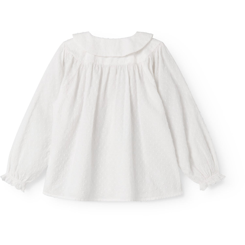 Køb MarMar Fine Dobby White Trissy Bluse