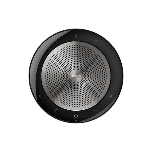 Jabra Speak 750 UC, Universel, Sort, Sølv, 30 m, 70 dB, 0,9 m, Berøring