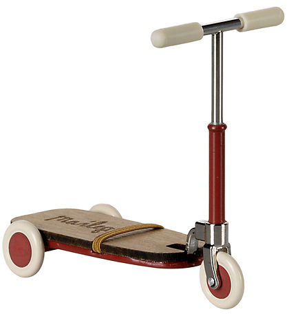 Maileg Miniatur Tretroller - Maus - Rot
