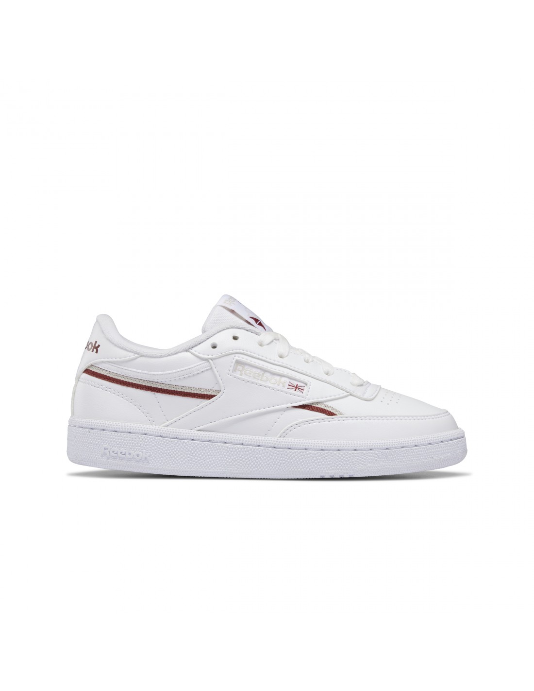 reebok sneakers femme club c 85 vegan cuir blanc