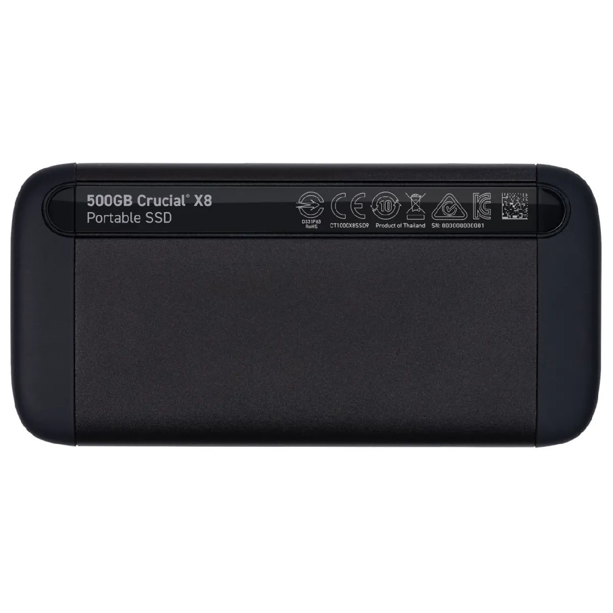 Crucial X8 Portable - 500 Go