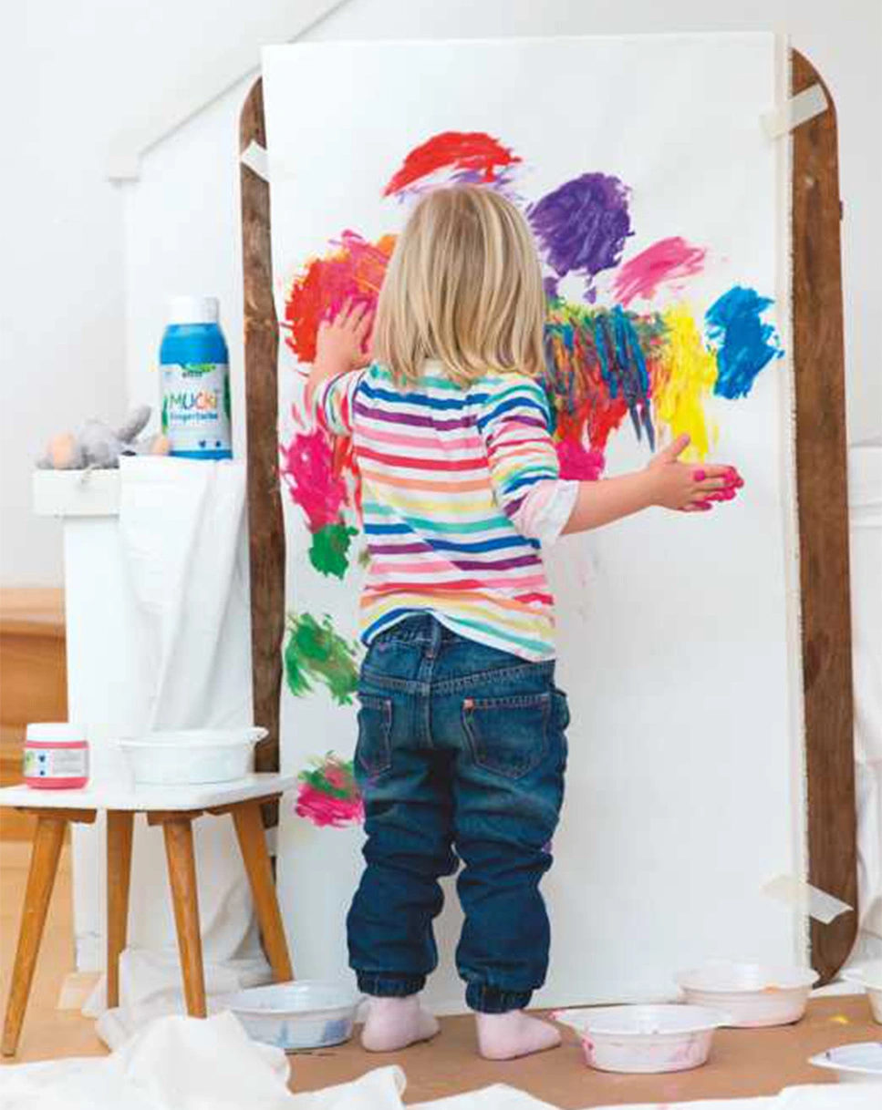 Fingerfarben MUCKI 6er-Set in bunt
