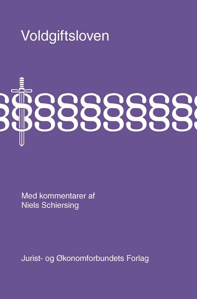 Voldgiftsloven - Niels Schiersing - Bog