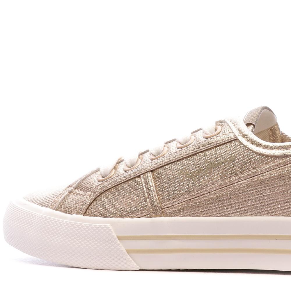 Pepe jeans Baskets femme Doré Pepe jeans Brady