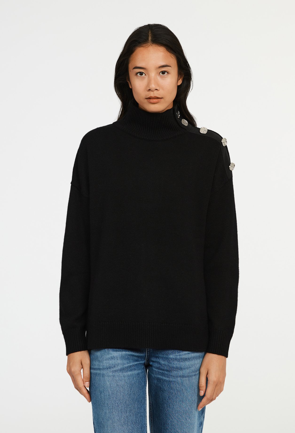 Pull oversize laine