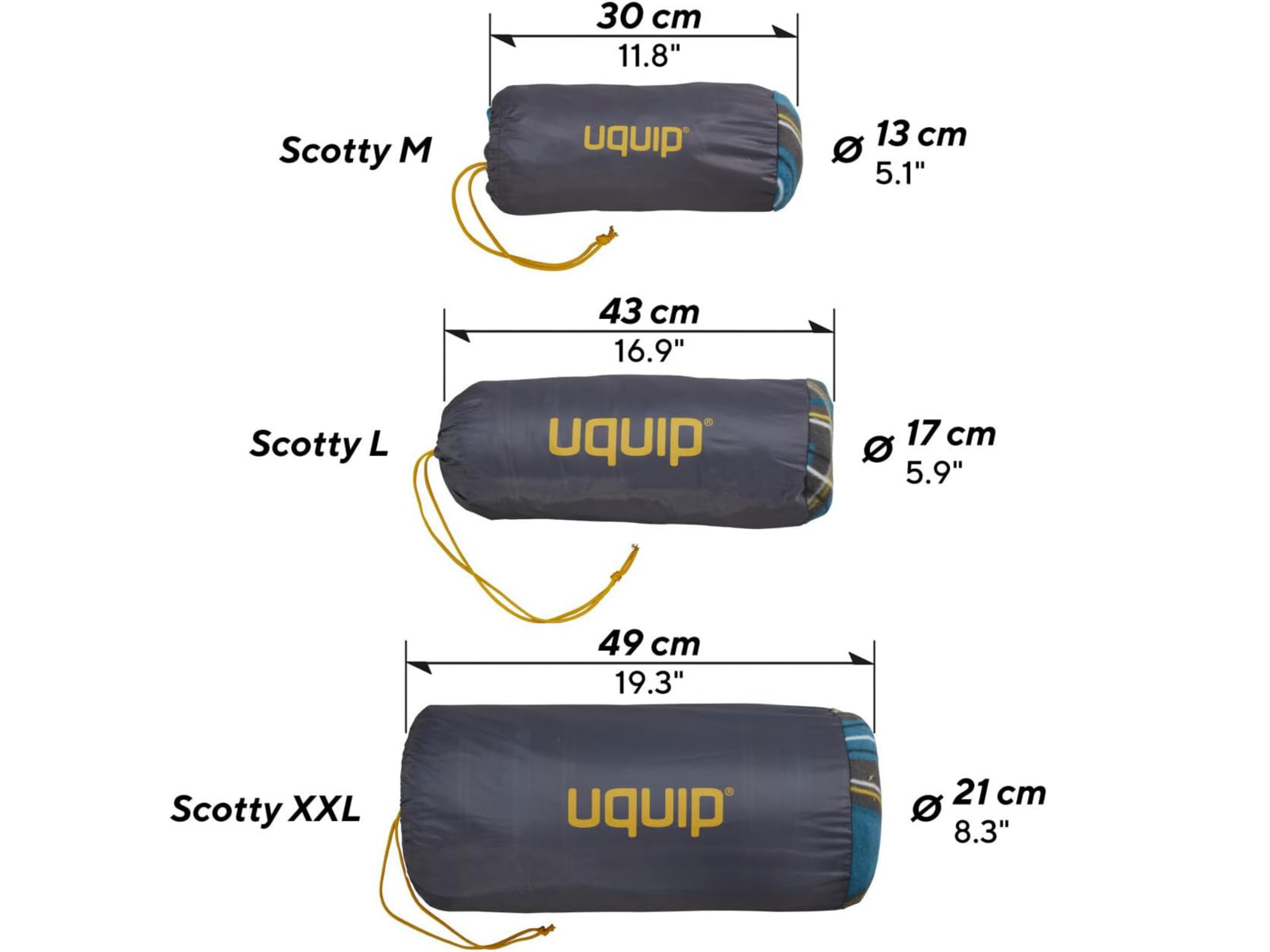 Uquip Scotty XXL Picknickkleed