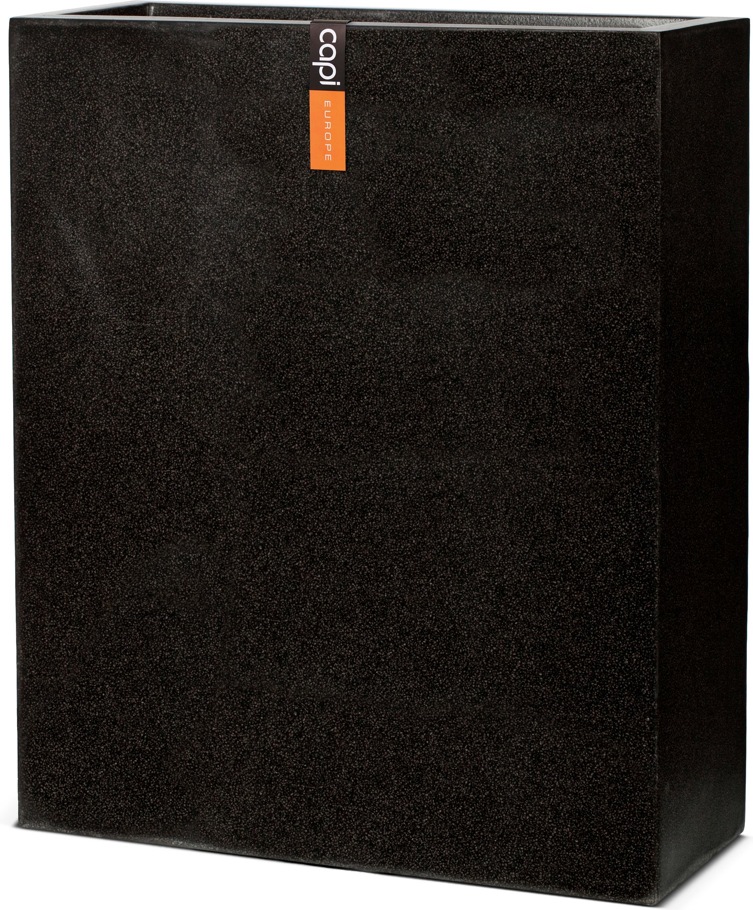 Capi Europe bloempot Lux zwart 60 x 24 x 74 cm