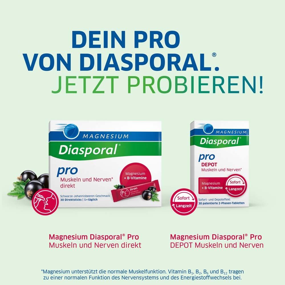Magnesium-Diasporal® Pro Muskeln und Nerven direkt
