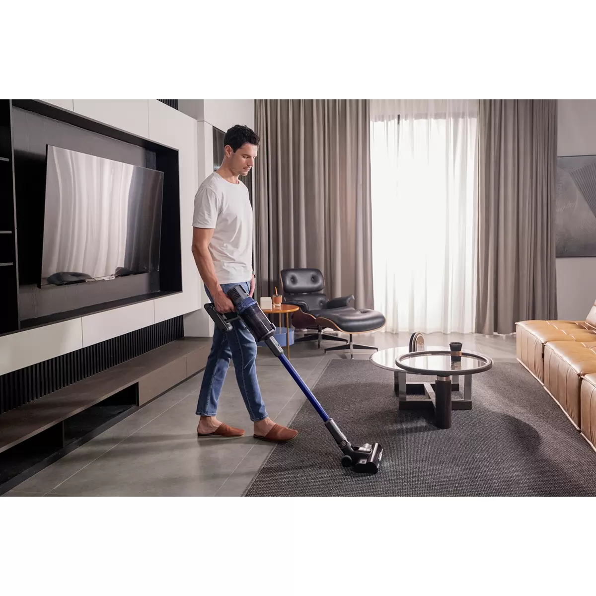 Akkustaubsauger Quick Clean Prof.T2120 Blau
