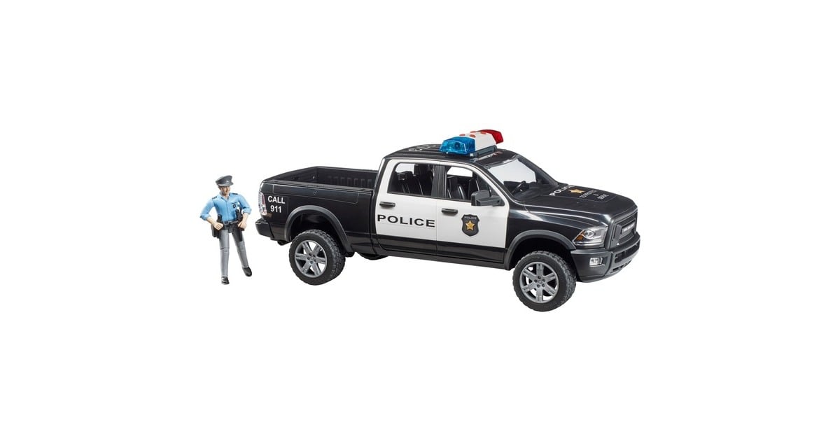 bruderRAM 2500 politie pick-up Modelvoertuig  (02505)