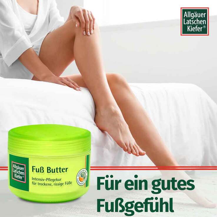 Allgäuer Latschenkiefer Fuss Butter Creme, 200 ml