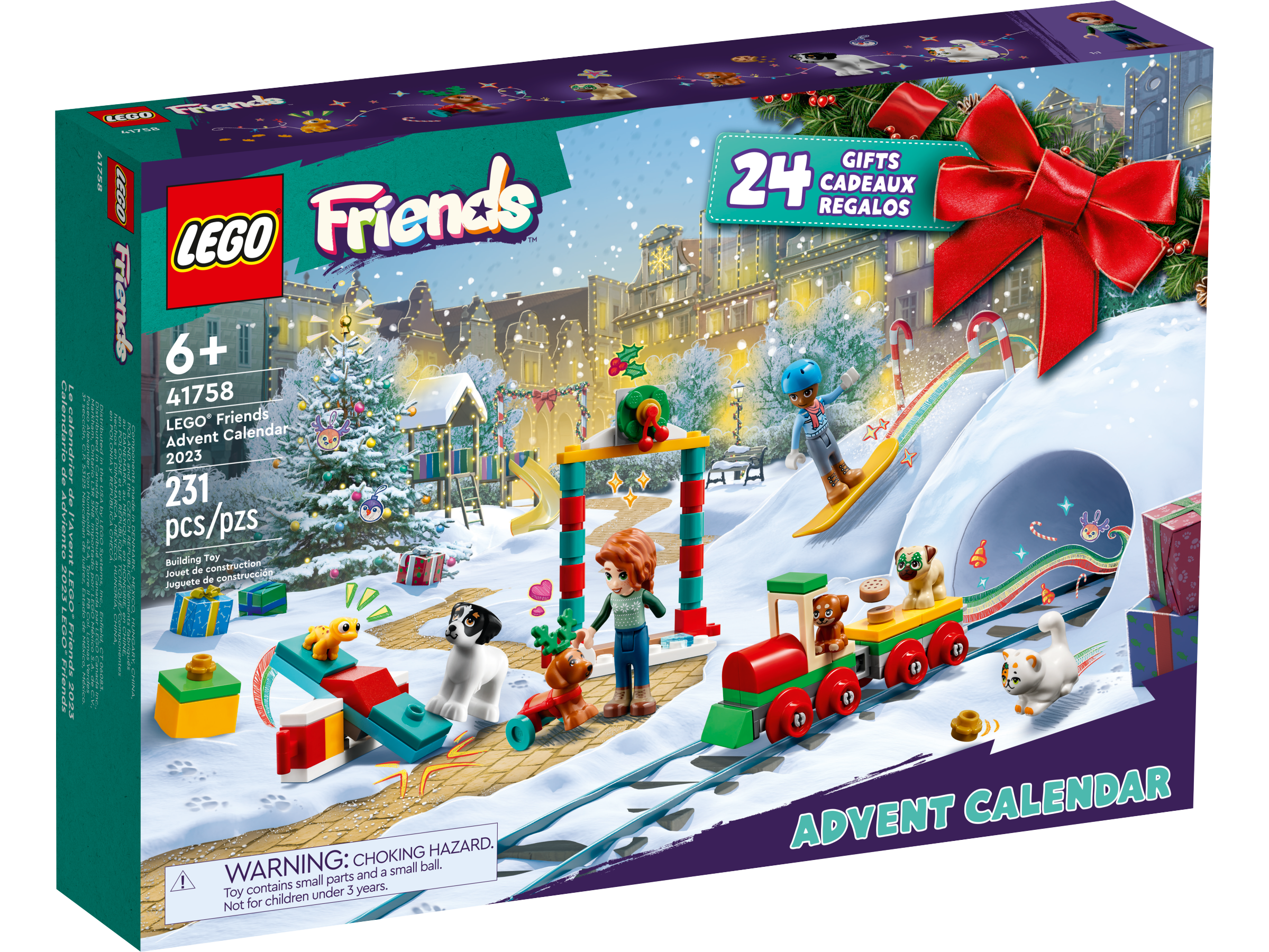 Calendário do Advento LEGO® Friends 2023 41758