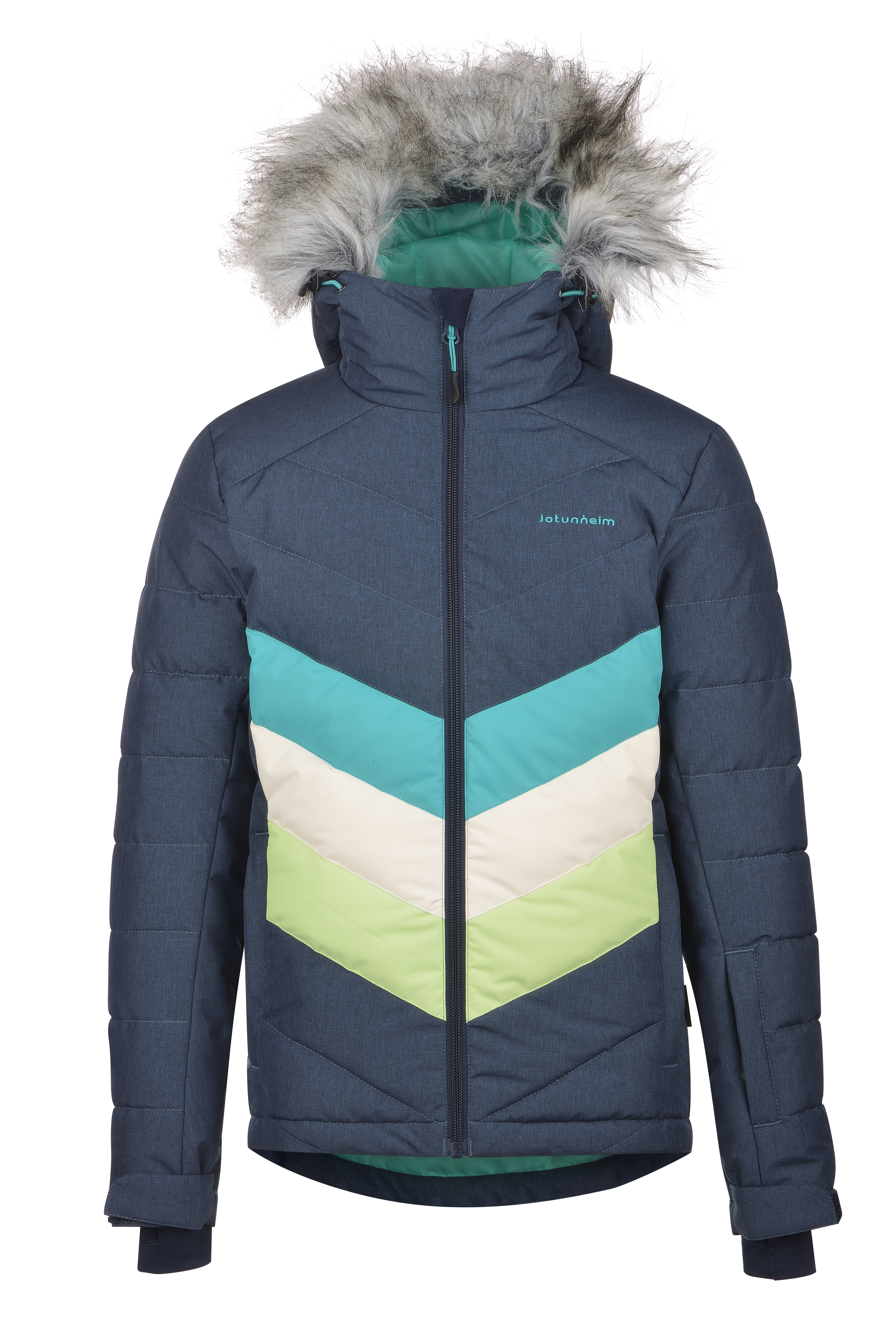 Galdhø jakke jr Mood Indigo/Viridian Green