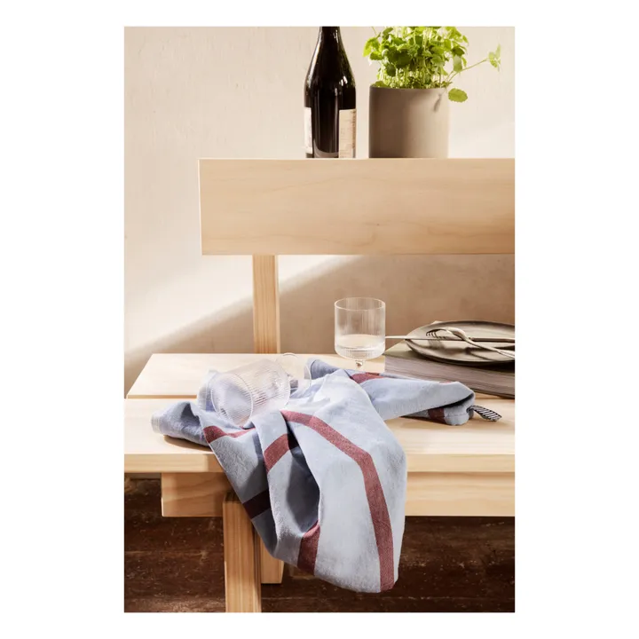 Ferm Living Torchon Hale  | Bleu turquoise