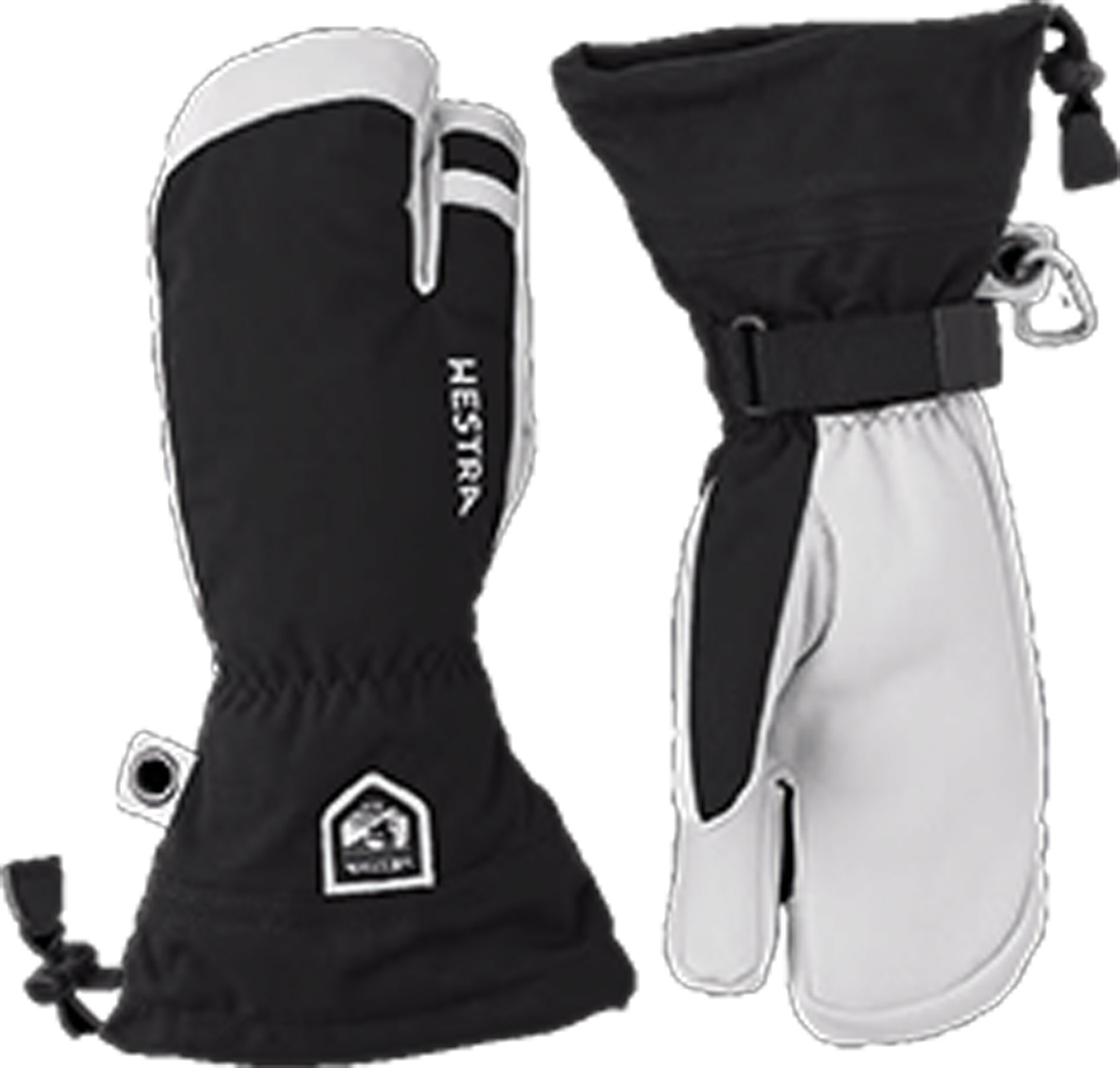 Army Leather Heli Ski 3-Finger