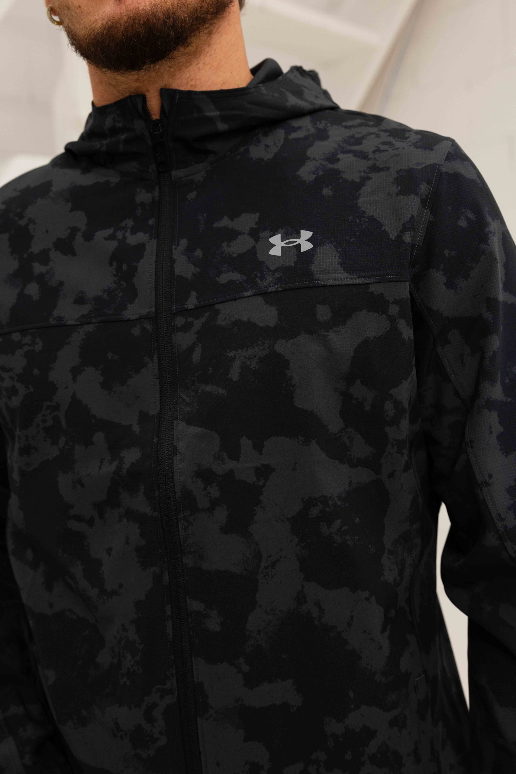 Under Armour Velociti Pro Storm Jack Heren Donkergrijs/Zwart