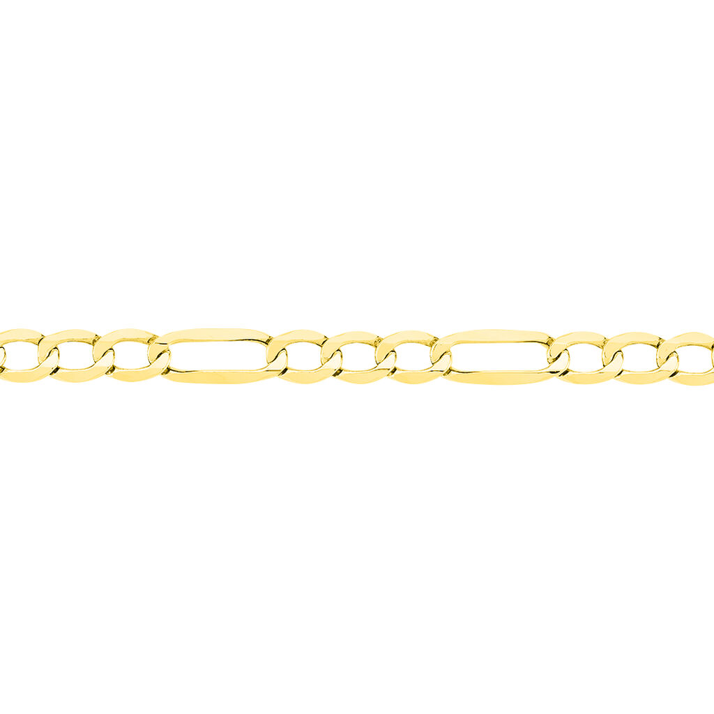 Chaîne Cameo Maille Alternee 1/3 Or Jaune