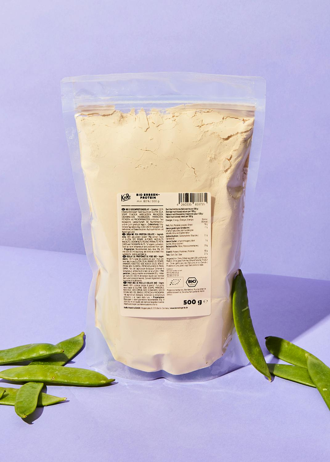 Bio Erbsenprotein 500 g