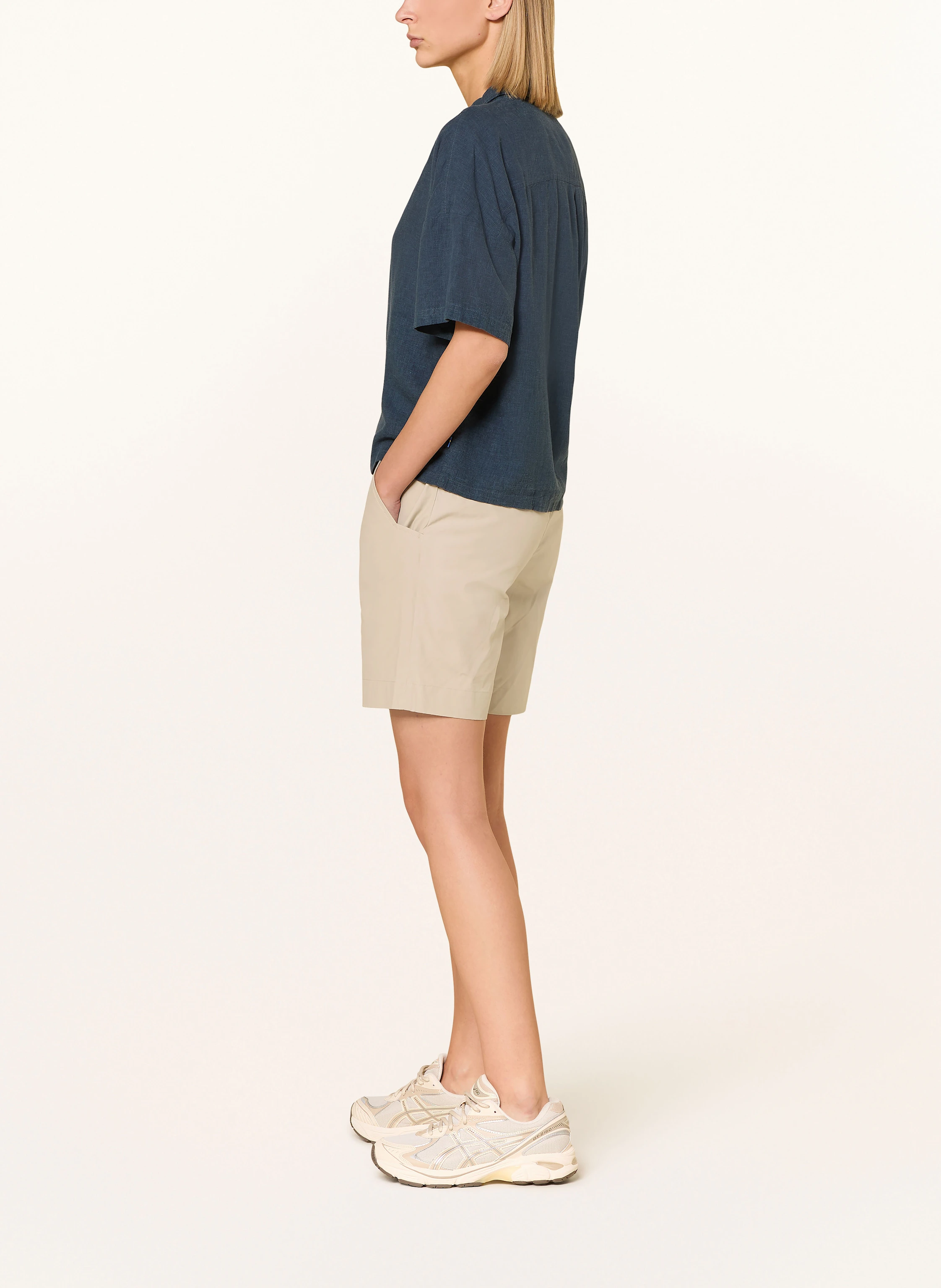 KnowledgeCotton Apparel Trekkingshorts VENT CANVAS 200