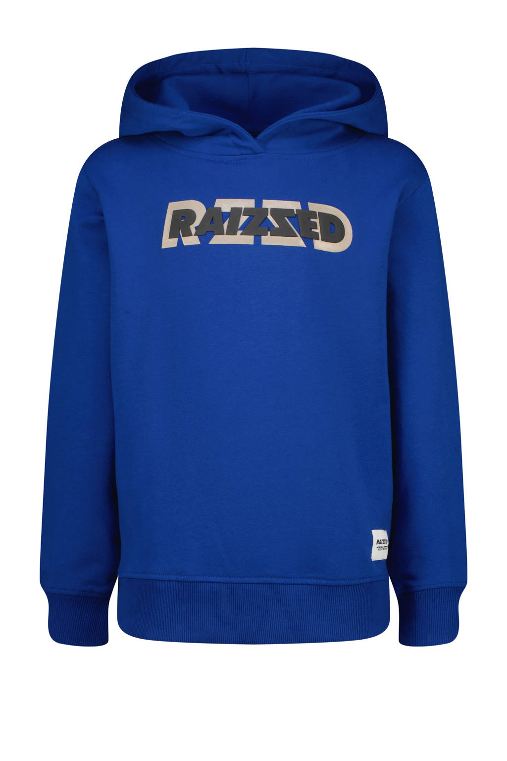 Raizzed hoodie Neor met logo helderblauw