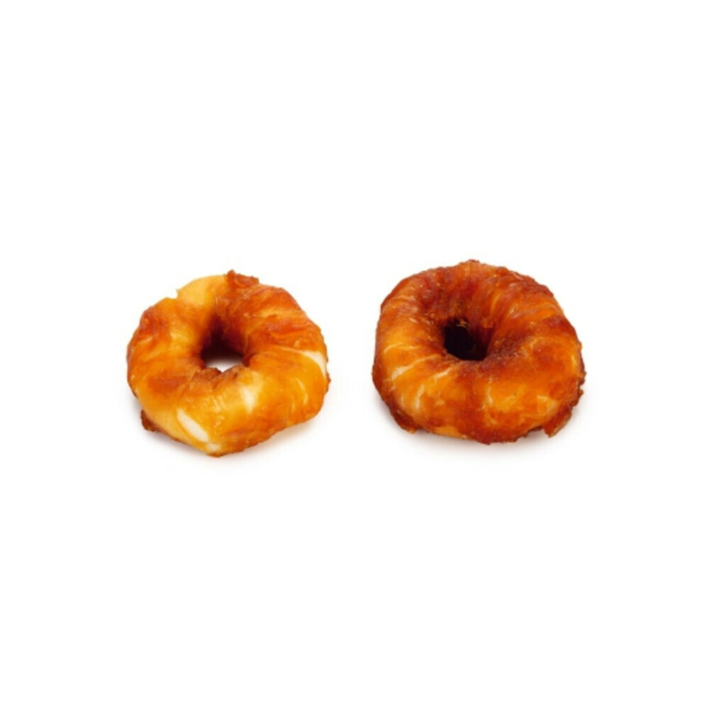 Beeztees Culinair Kauwring / Donut met Kip2 stuks - 7,5 cm