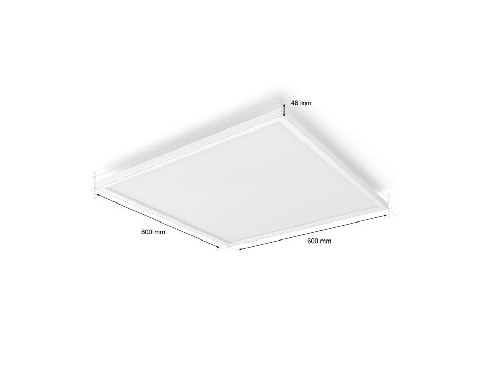 Philips Hue - SurimuSquare Ceiling Lamp - White & Color Ambiance -S