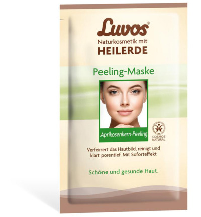 Luvos Crememasker peeling 2 x 7.5ml (15 ml)
