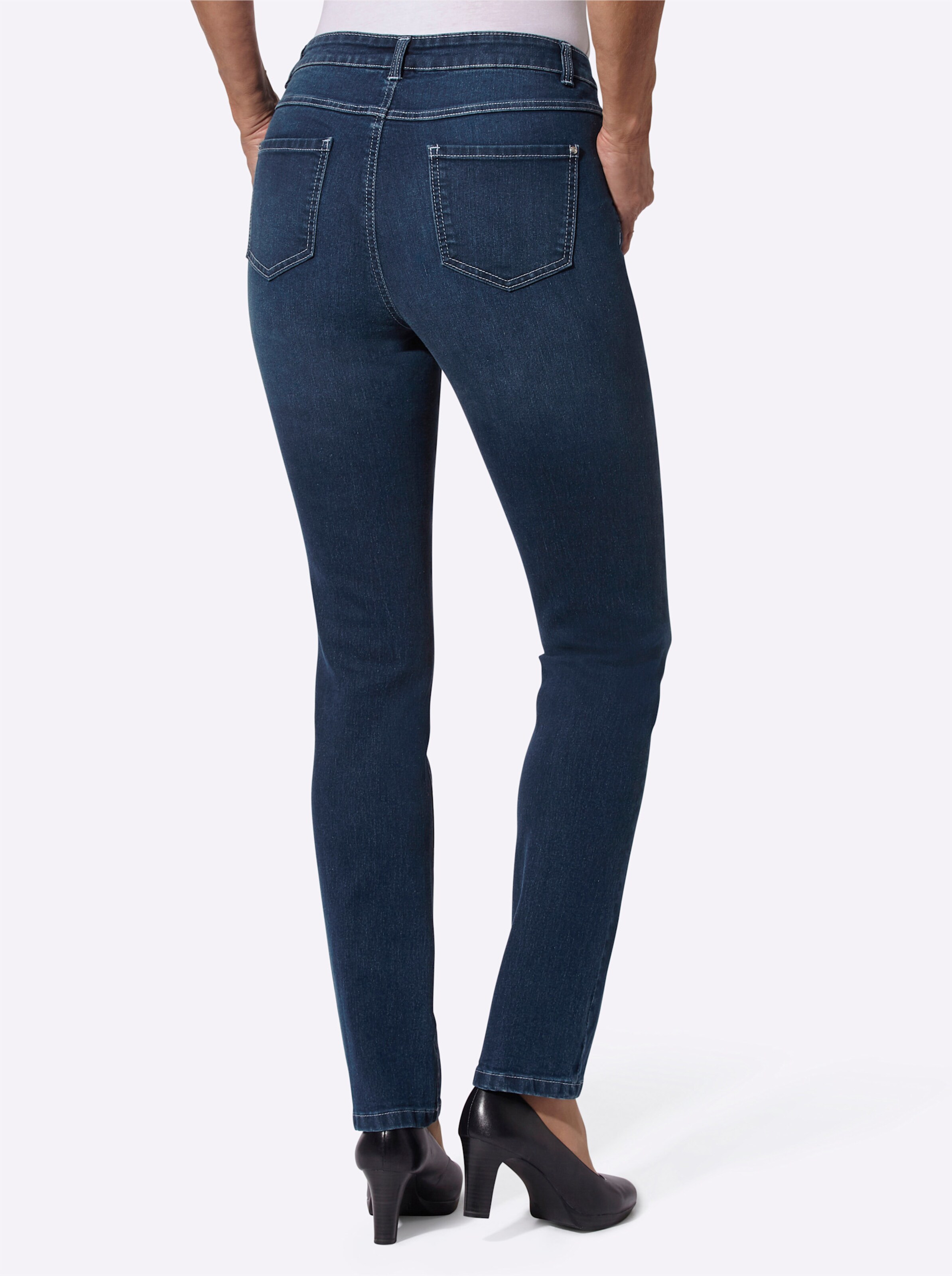 Jeans in blue stone